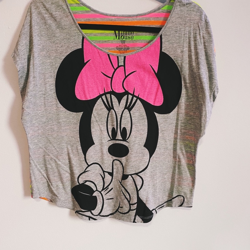 Minnie Mouse Crop Top